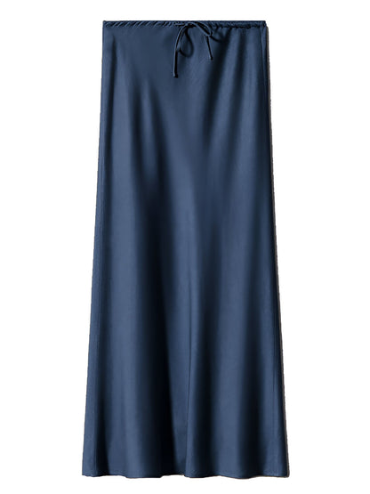 Mireille |  Jupes longues en satin pour femmes