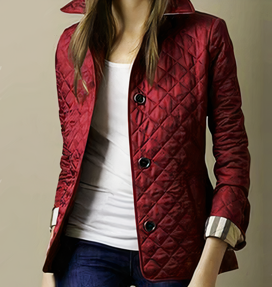 Evelyn - Veste en soie et coton pour femme