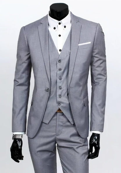 Costume 3 pièces élégant pour homme - Evert