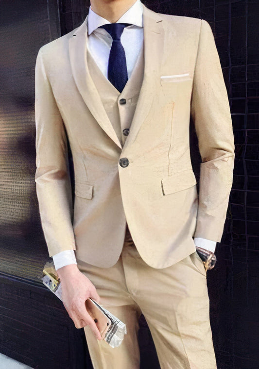 Costume 3 pièces élégant pour homme - Evert