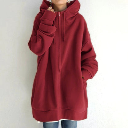 Sweat à capuche oversize pour l'hiver - Cassandra