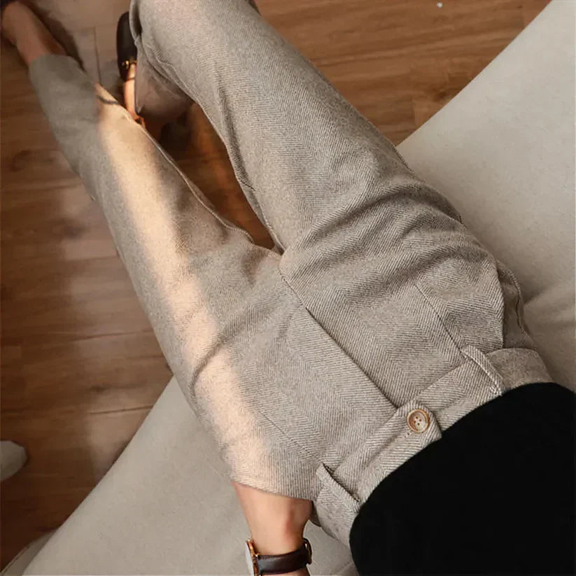 Harley - Elégant Pantalon sur mesure en Pure Laine