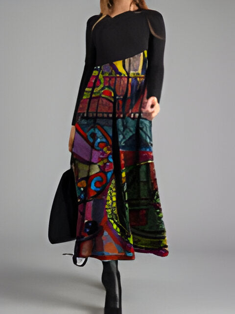 Farryn | Robe d'hiver décontractée et élégante