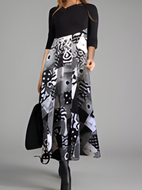 Farryn | Robe d'hiver décontractée et élégante