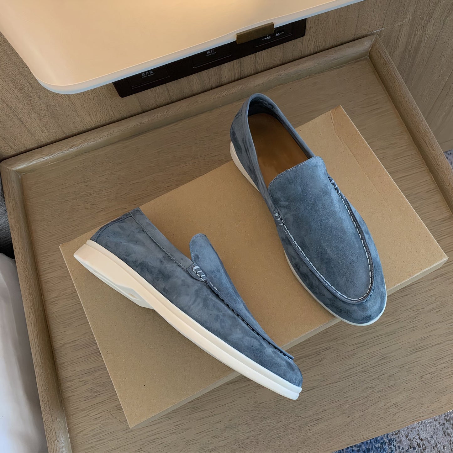 Gio - Moafer en cuir vintage pour hommes