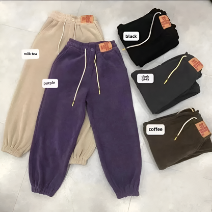 Lucienne | Pantalon de jogging doublé en polaire