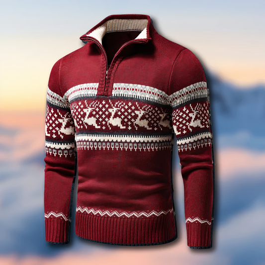 Munro - Pull en maille semi-fermé