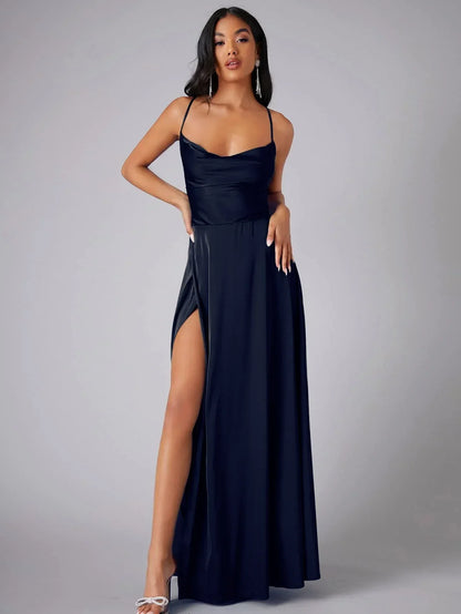 Alvaree – Elégante maxi-robe en satin