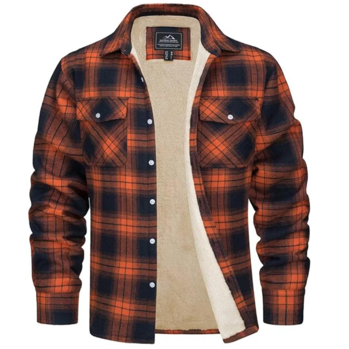 Evans - Veste à carreaux doublée polaire