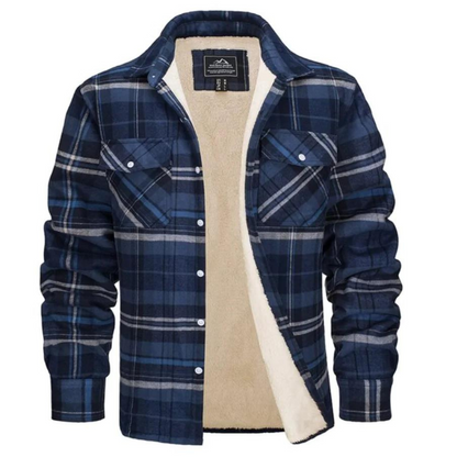 Evans - Veste à carreaux doublée polaire
