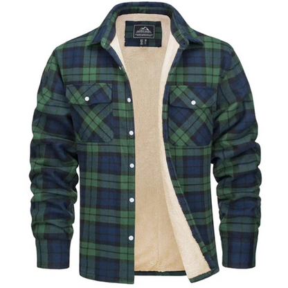 Evans - Veste à carreaux doublée polaire