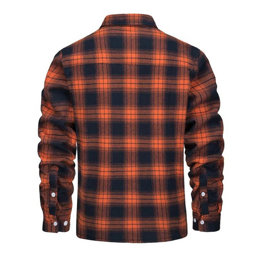 Evans - Veste à carreaux doublée polaire