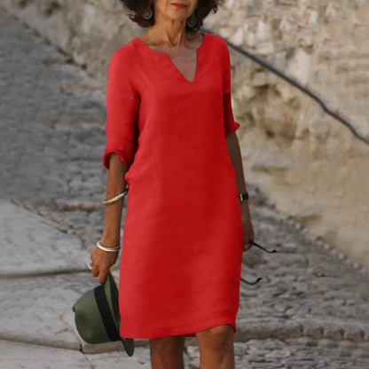 Vondra – Elégante robe longueur genou