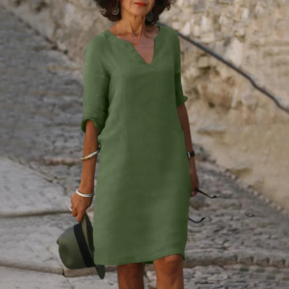 Vondra – Elégante robe longueur genou