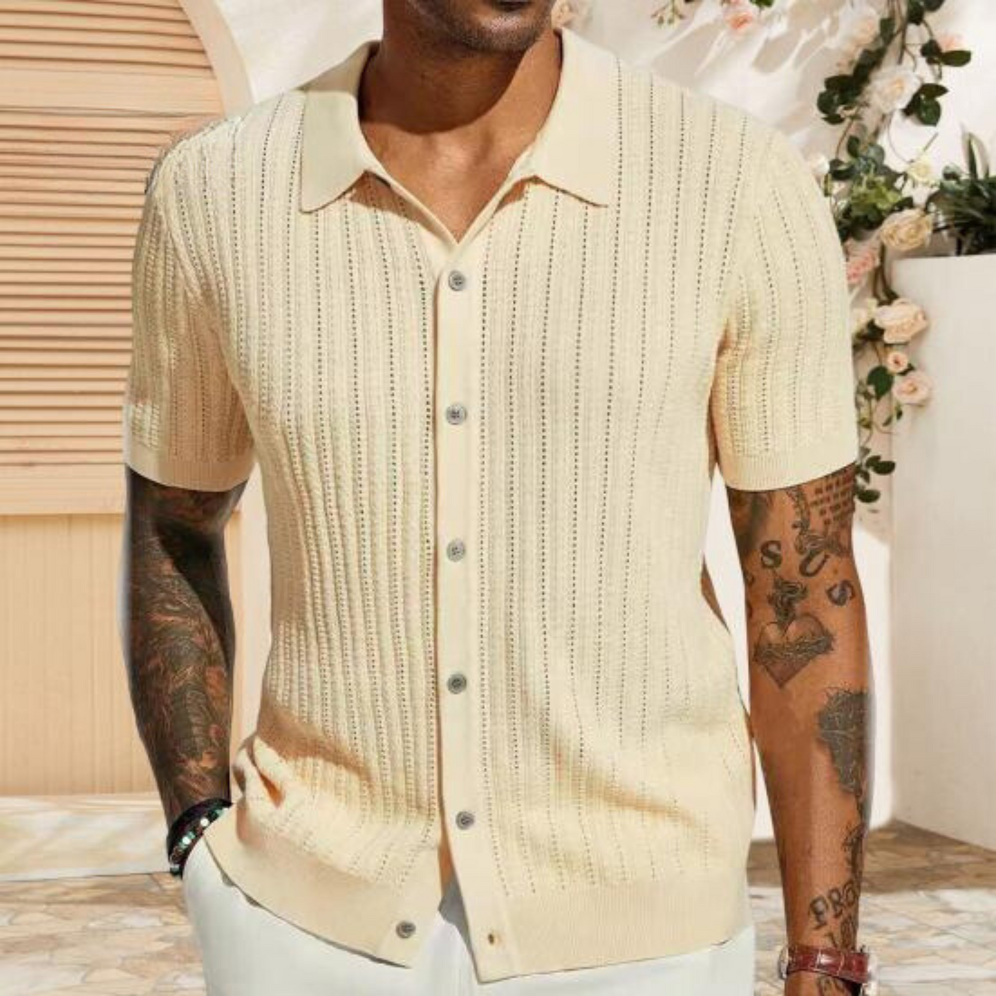 Elbert - Chemises en tricot pour hommes