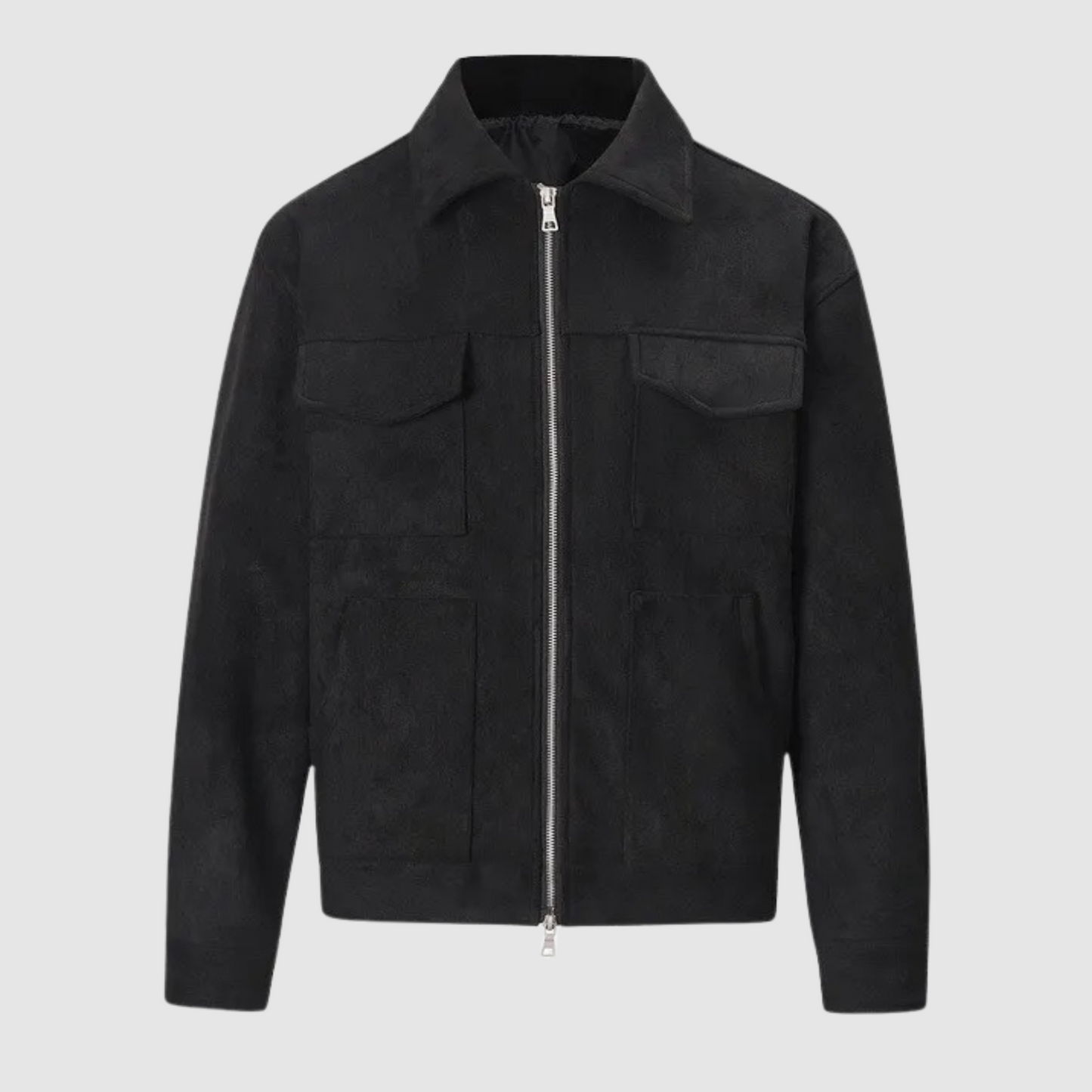 Lionel - Veste de ville classique en daim