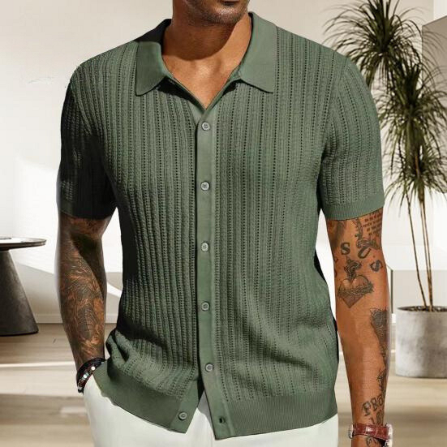 Elbert - Chemises en tricot pour hommes