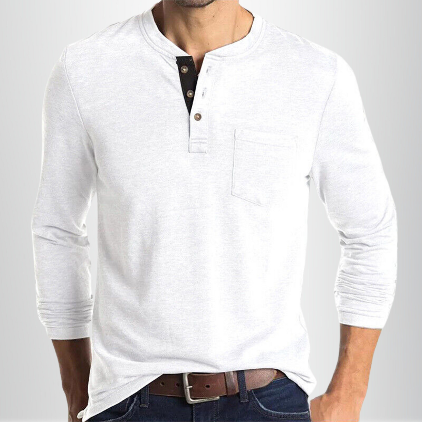 Charles - T-shirt à manches longues pour hommes
