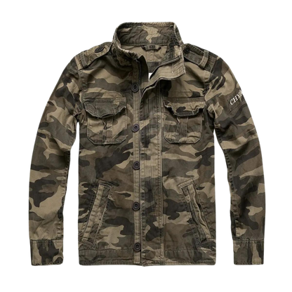Clark - Veste en jean rétro avec plusieurs poches