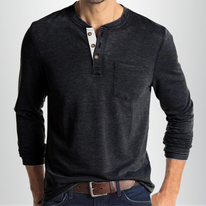 Charles - T-shirt à manches longues pour hommes