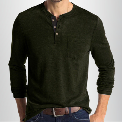 Charles - T-shirt à manches longues pour hommes