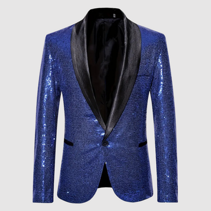 Veste Blazer à Paillettes Pour Hommes