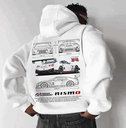 Jace - Le sweat à capuche Racing surdimensionné