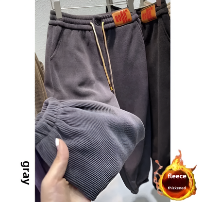 Lucienne | Pantalon de jogging doublé en polaire