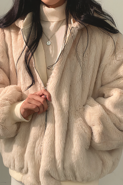 Manteau d'hiver avec capuche en cachemire - Vesper