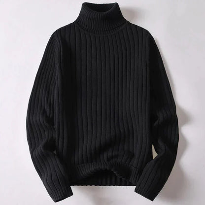 Pull à col roulé en laine mérinos pour homme - Wyatt