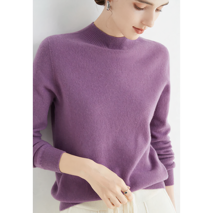 Yelena - Pull tricoté en cachemire
