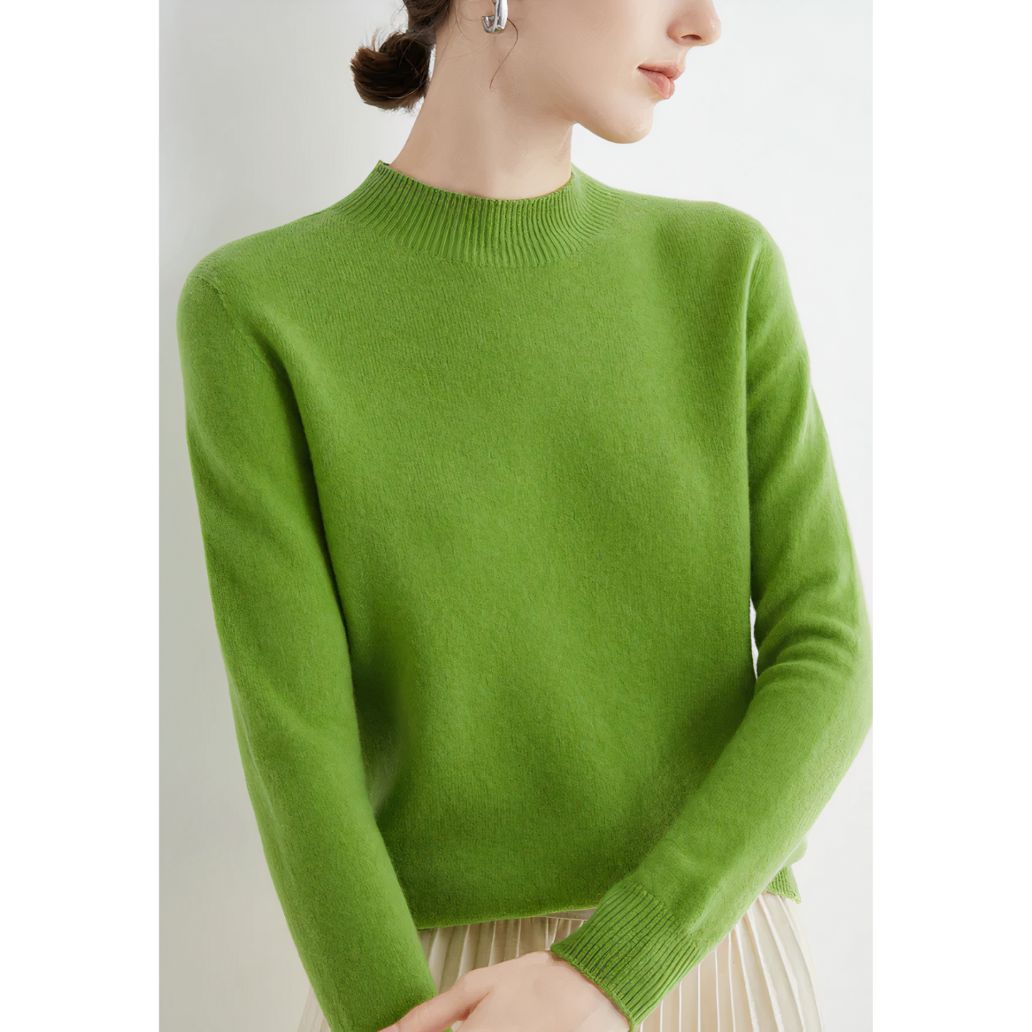 Yelena - Pull tricoté en cachemire