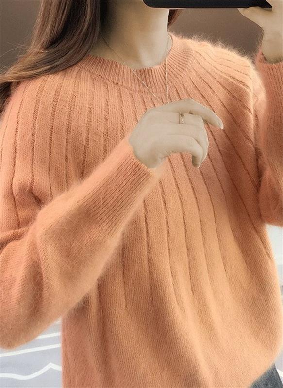 Ania - Pull en cachemire duveteux