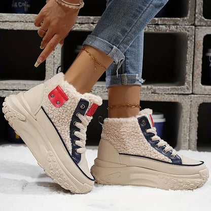 Nicolette – Bottes de neige en velours