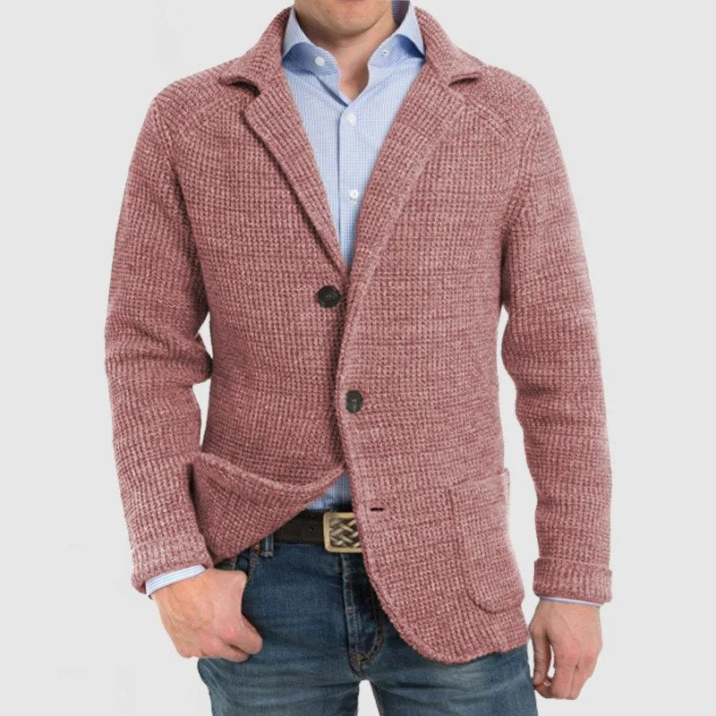Lois - Elegante giacca da uomo con maniche lunghe e tasche con patta