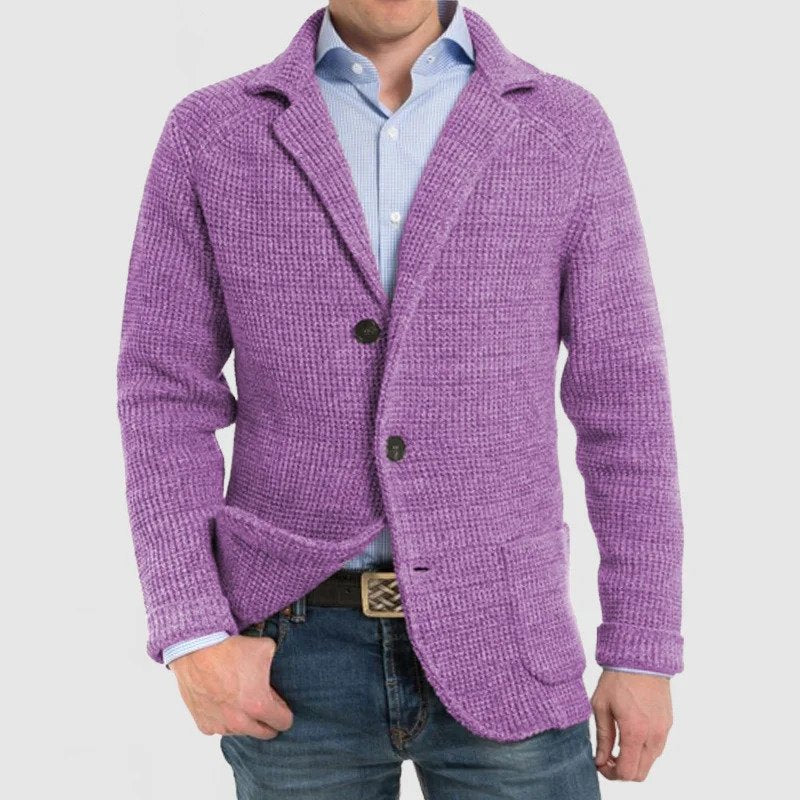 Lois - Elegante giacca da uomo con maniche lunghe e tasche con patta