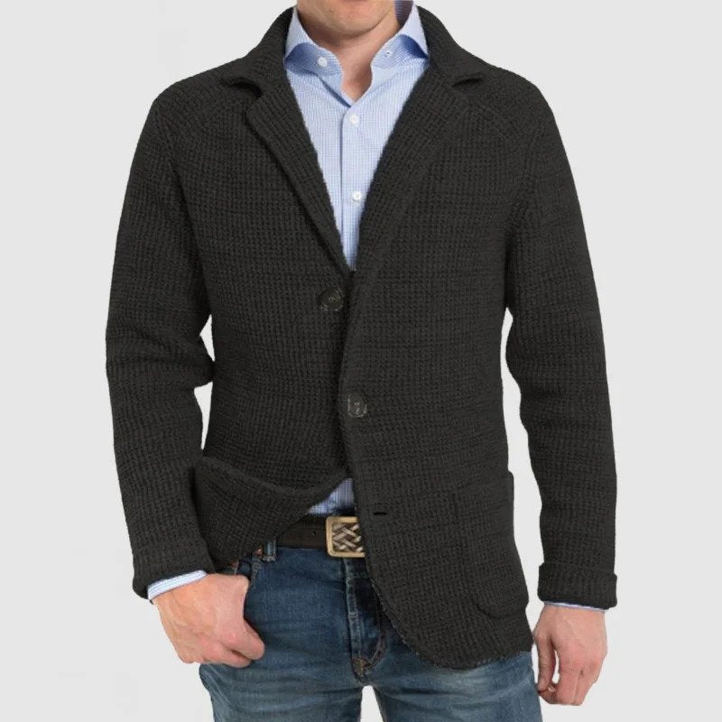 Lois - Elegante giacca da uomo con maniche lunghe e tasche con patta