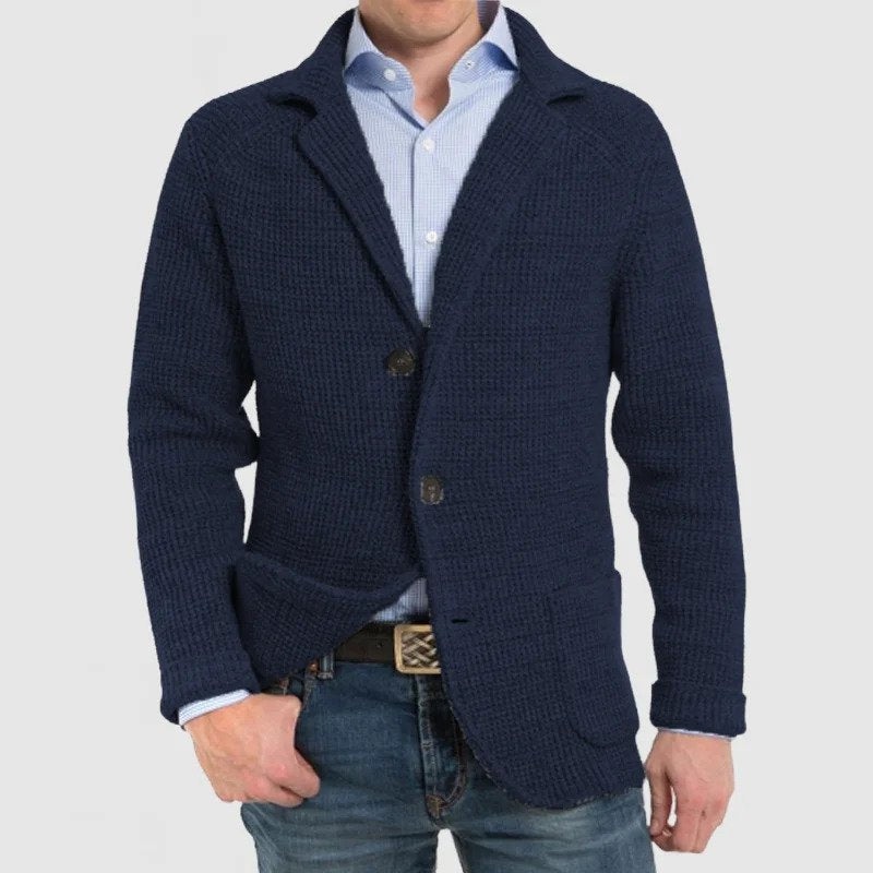 Lois - Elegante giacca da uomo con maniche lunghe e tasche con patta