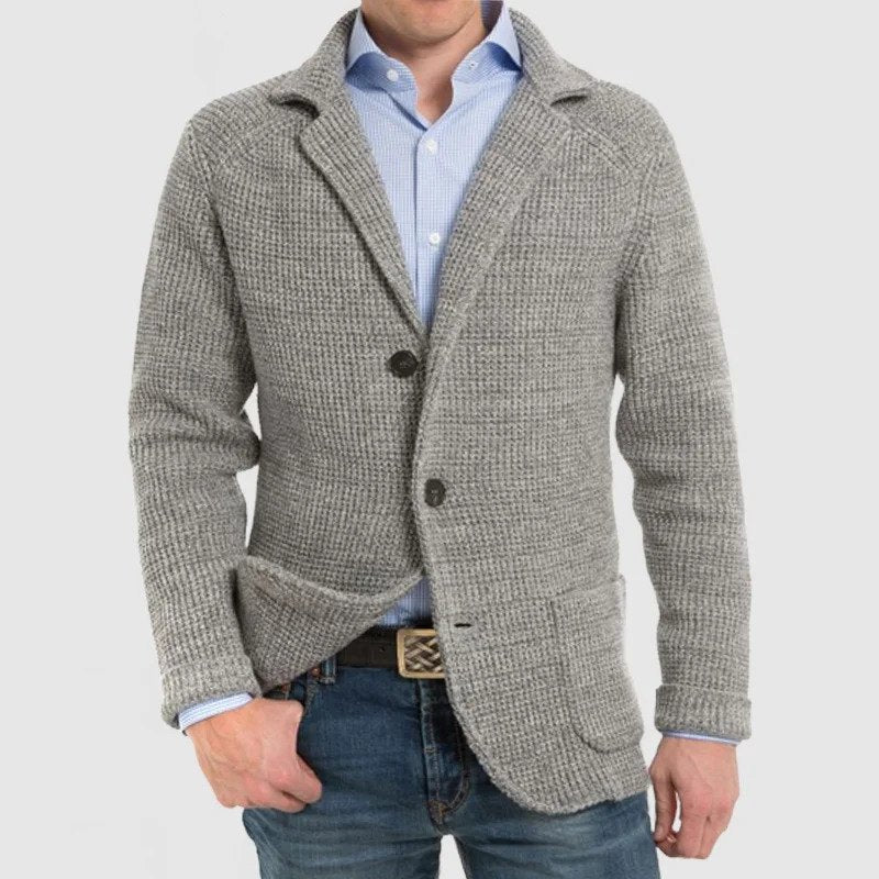 Lois - Elegante giacca da uomo con maniche lunghe e tasche con patta