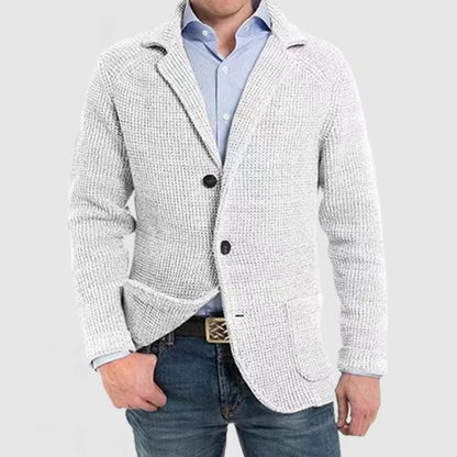 Lois - Elegante giacca da uomo con maniche lunghe e tasche con patta