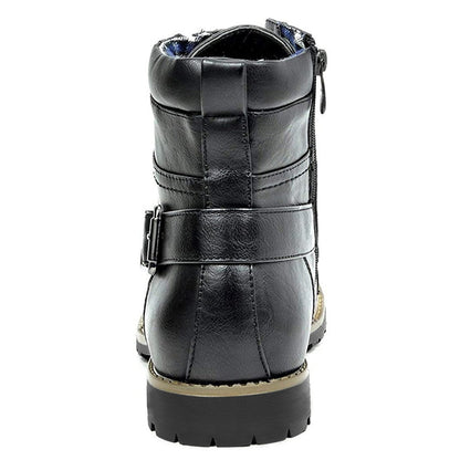 Bottes de moto en cuir véritable - Rhion