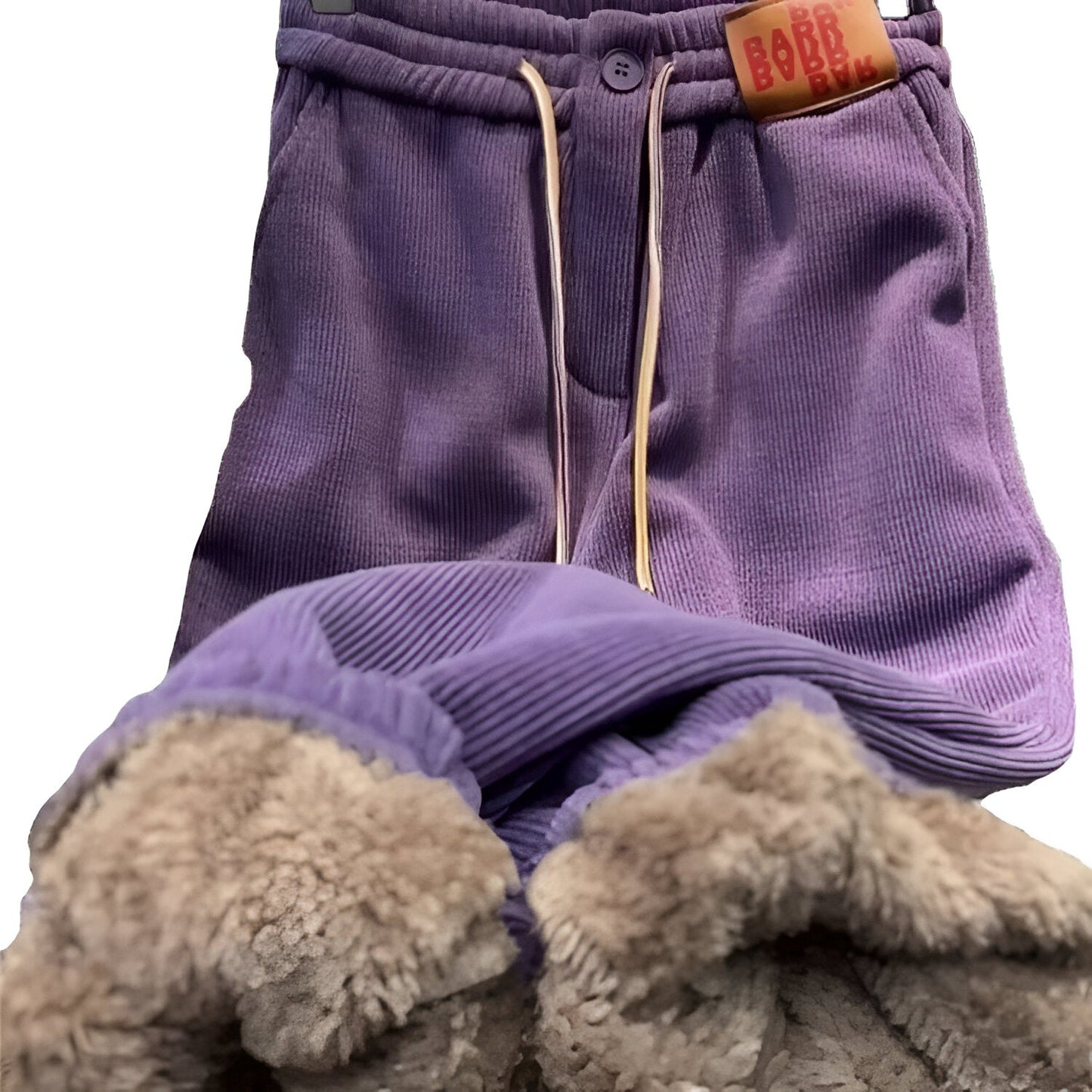 Lucienne | Pantalon de jogging doublé en polaire