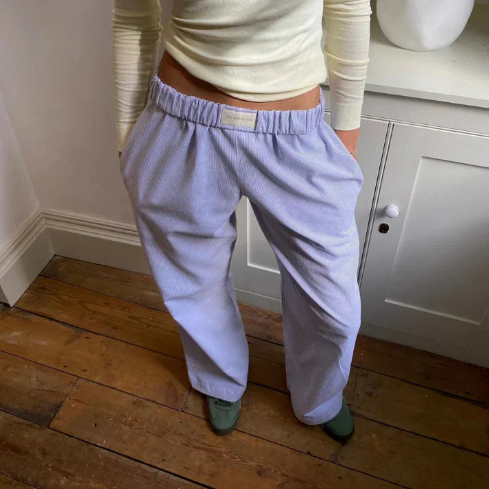 Samantha - Pantalons en lin