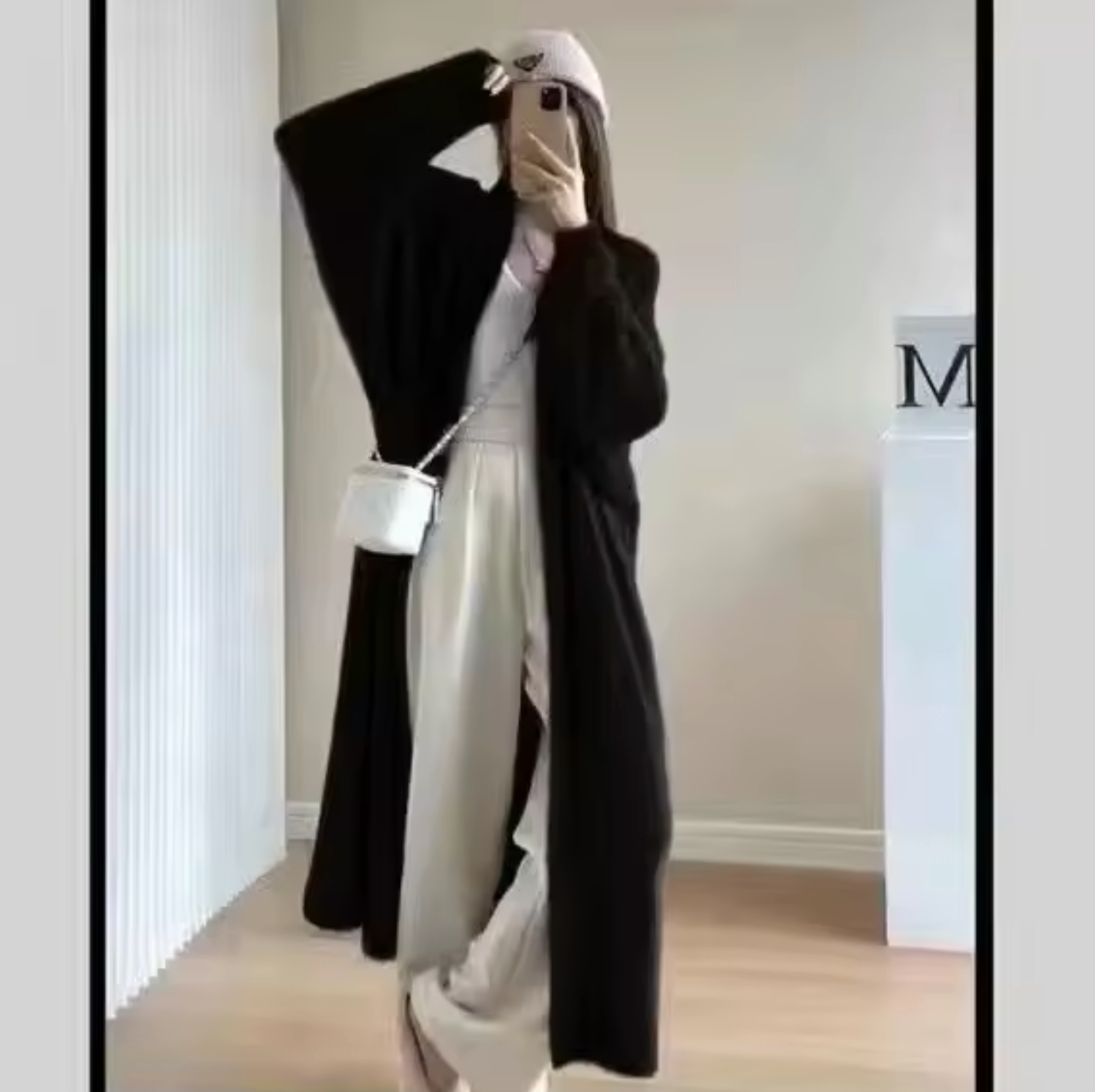 Yassi – Cardigan long en tricot de cachemire