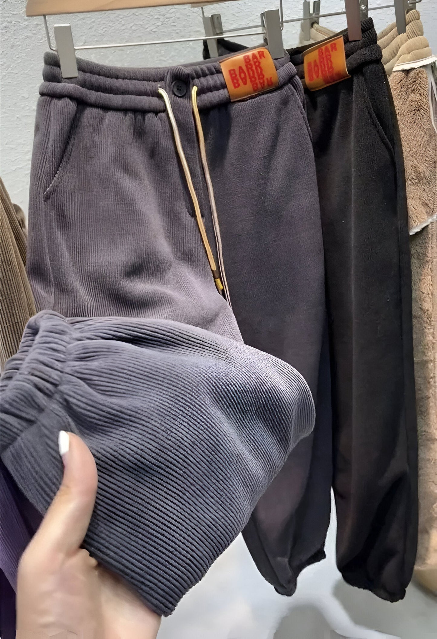 Lucienne | Pantalon de jogging doublé en polaire