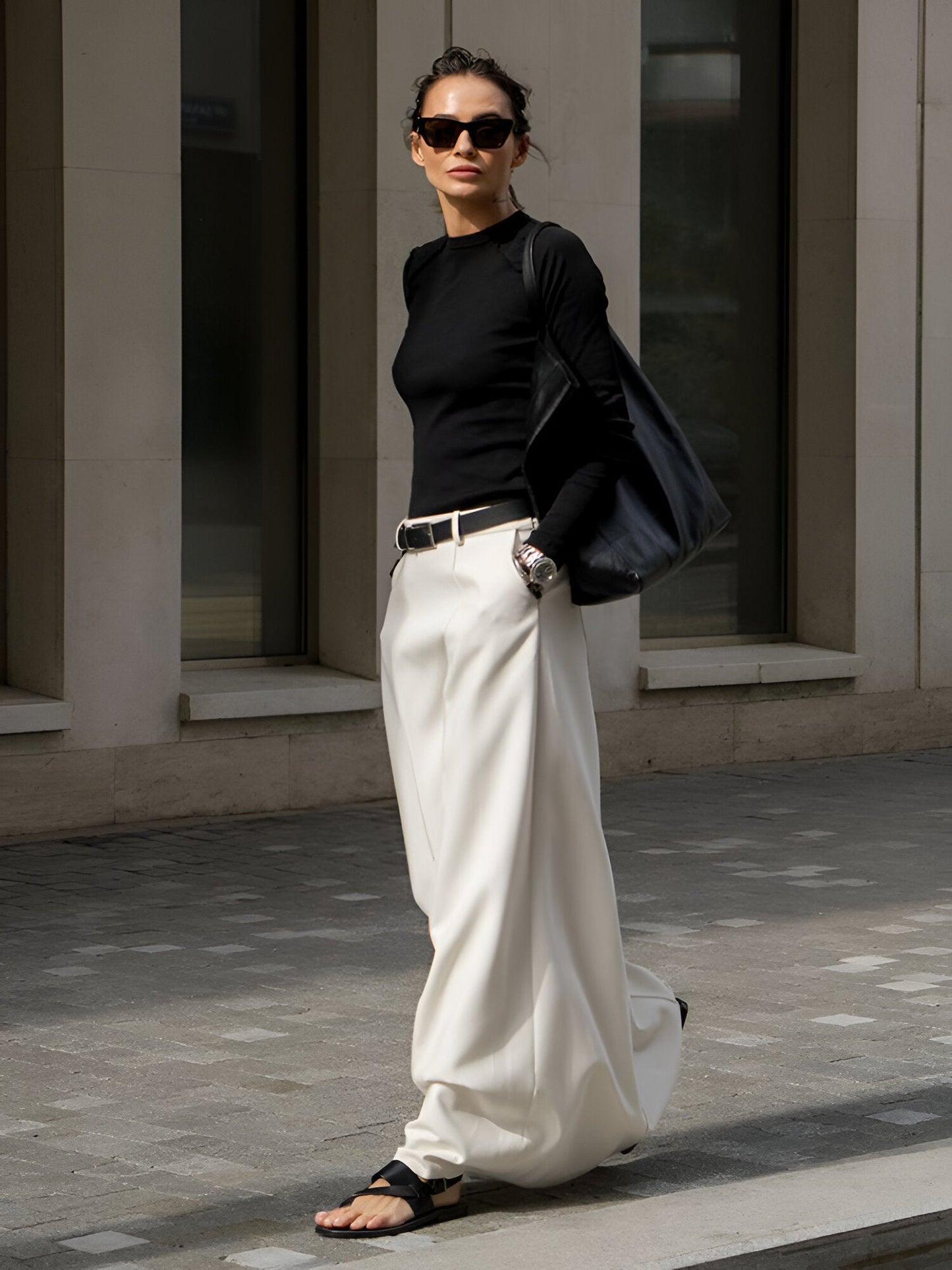 Nadja | Bureau Lady Jupe longue formelle à taille haute pour femme