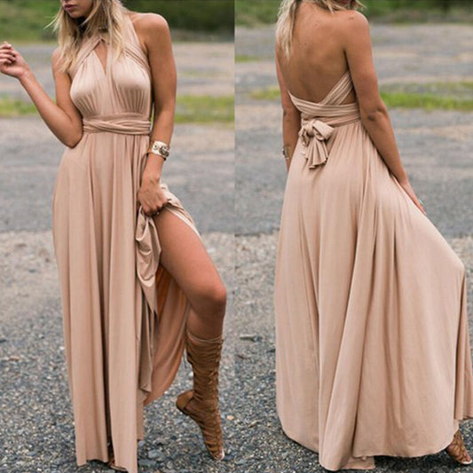 Diana - Robe à infini maxi-multicouche-convertible