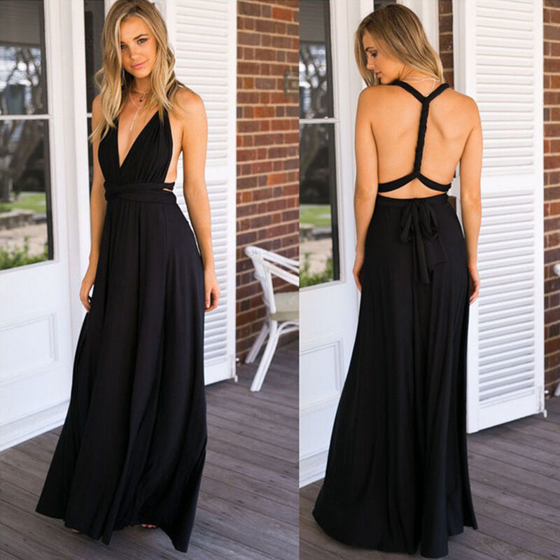 Diana - Robe à infini maxi-multicouche-convertible