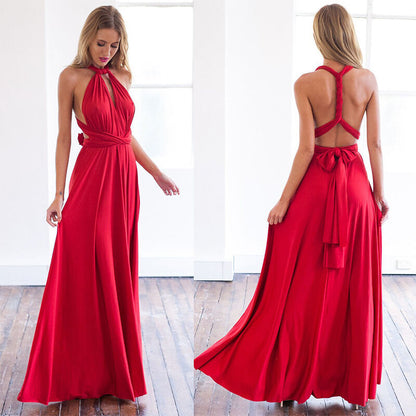 Diana - Robe à infini maxi-multicouche-convertible