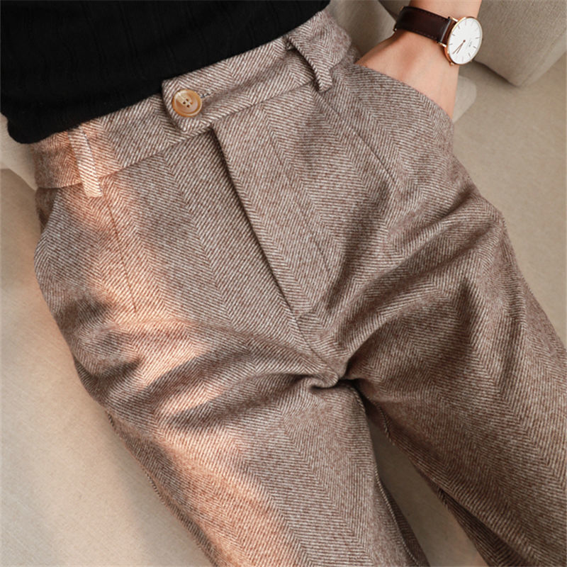 Harley - Elégant Pantalon sur mesure en Pure Laine